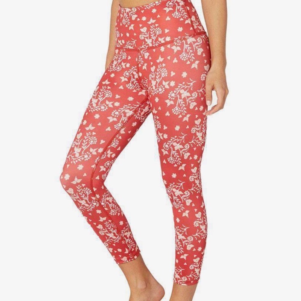 Beyond Yoga High Waisted Lux Batik Blooms Legging